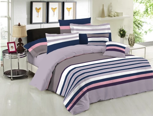 Σετ Σεντόνια Le Blanc Premium Cotton 100%  Nevada Mauve Μονά 170x270