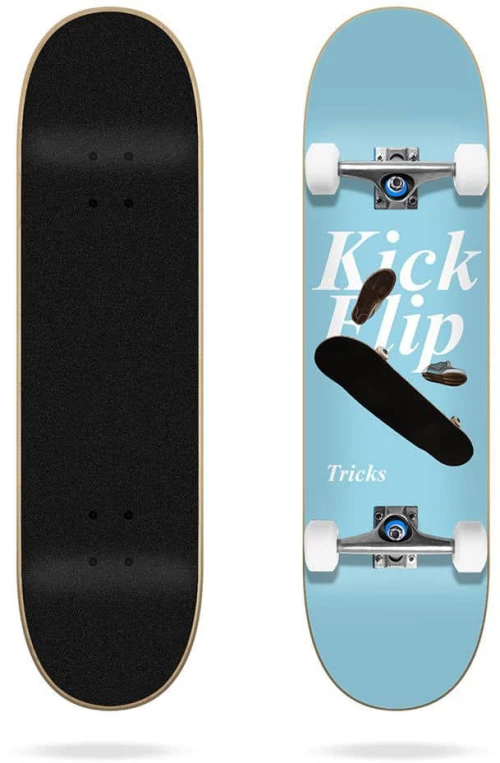 Παιδικό Complete Skate Tricks Kickflip 7.375 Blue