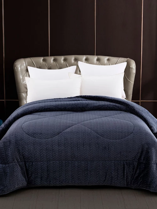 Κουβερτοπάπλωμα Neda blue Υπέρδιπλο (220x240)