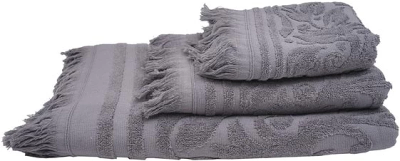 Πετσέτα Χεριών 40Χ60 Κρόσι 5 Dark Grey