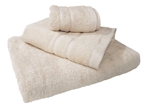 Πετσέτα Le Blanc Πεννιέ 600γρ/μ2 Beige Χειρός 40x60