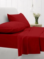 Παπλωματοθήκη Cotton Feelings 113 Red Μονή (170χ250)