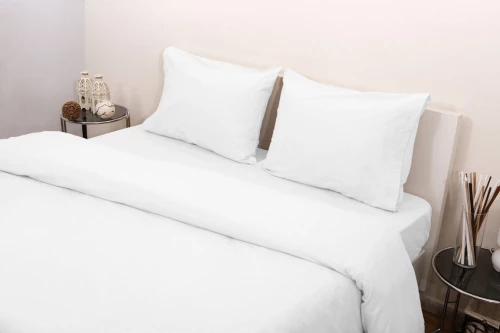 Σεντόνι Υπέρδιπλο 240x265 3100 Φανέλλα Λευκό