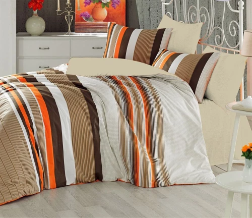 Σετ Σεντόνια Υπέρδιπλα με Λάστιχο 160x200+25 Dream 7005