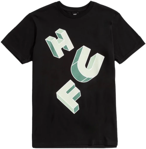 T-Shirt HUF Abecedarian Black