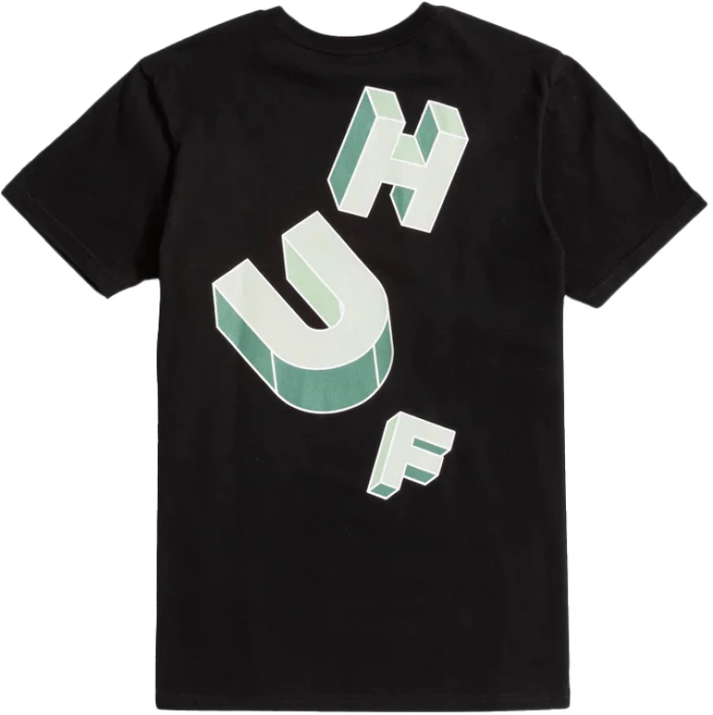 T-Shirt HUF Abecedarian Black