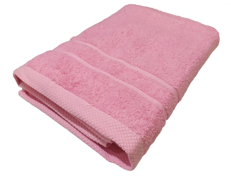 Πετσέτα Πισίνας POOL LUXURY Line Cotton 100% 600gr/m2 Ροζ 80x145
