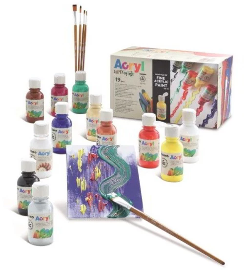 Σετ ακρυλικά χρώματα 125ml