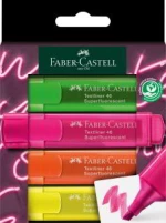 Υπογραμμιστές Neon Faber Castell 3+1