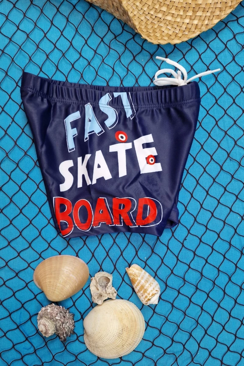 Παιδικό Μαγιό Boxer S12312 ΜΠΛΕ