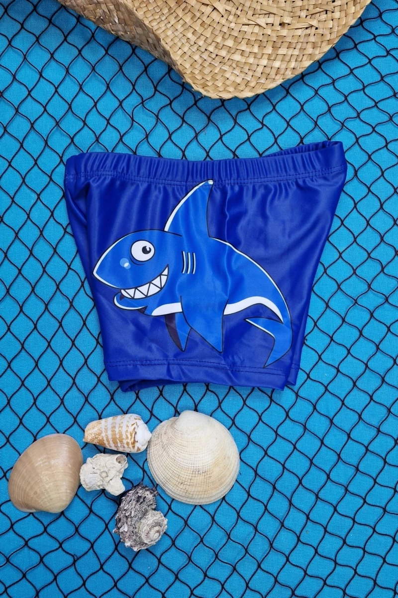 Παιδικό Μαγιό Boxer S12293 ΜΠΛΕ