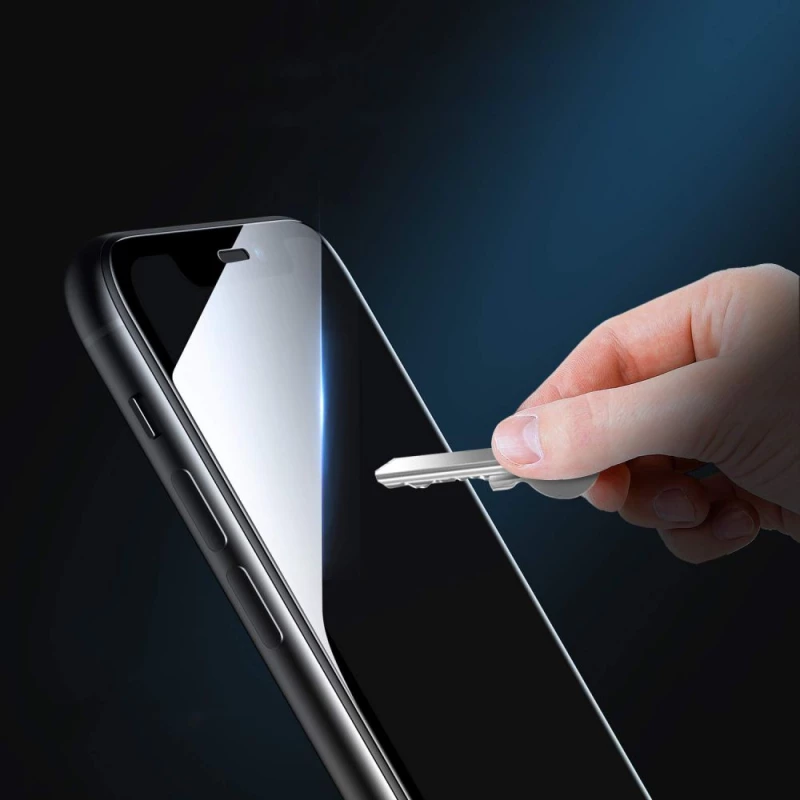 HOFI Γυαλί προστασίας 9H για Samsung Galaxy A03S 2021 - ΜΑΥΡΟ