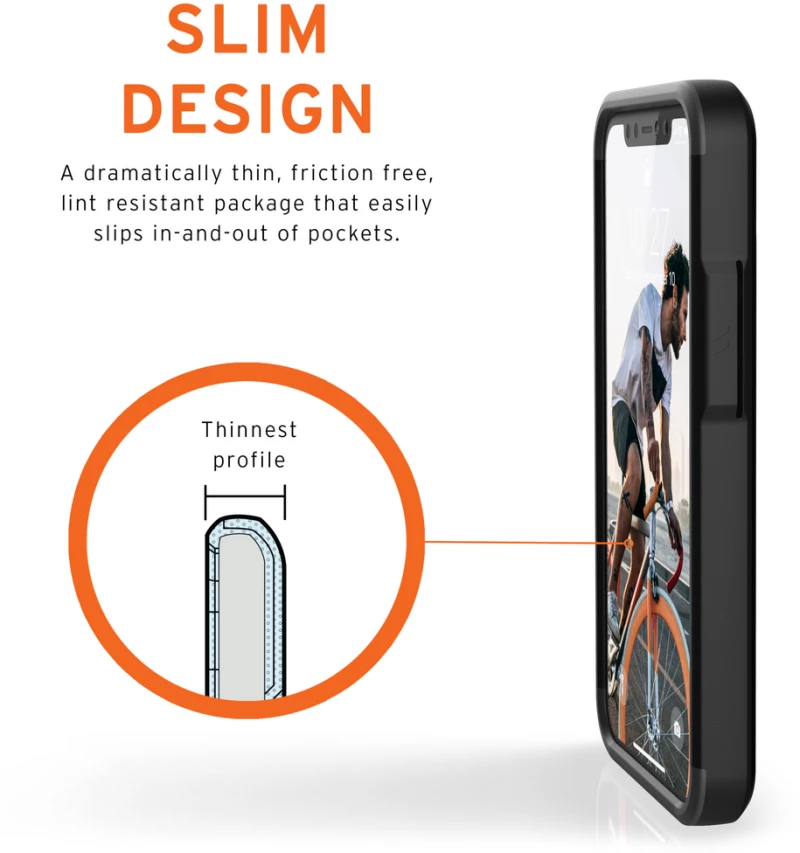 Θήκη UAG Civilian για Apple iPhone 13 PRO MAX 6.7 - Mallard ΜΠΛΕ - 11316D115555