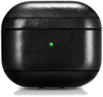 Θήκη iCarer Δερμάτινη για Apple AirPods 3 - ΜΑΥΡΟ - IAP-056-BK