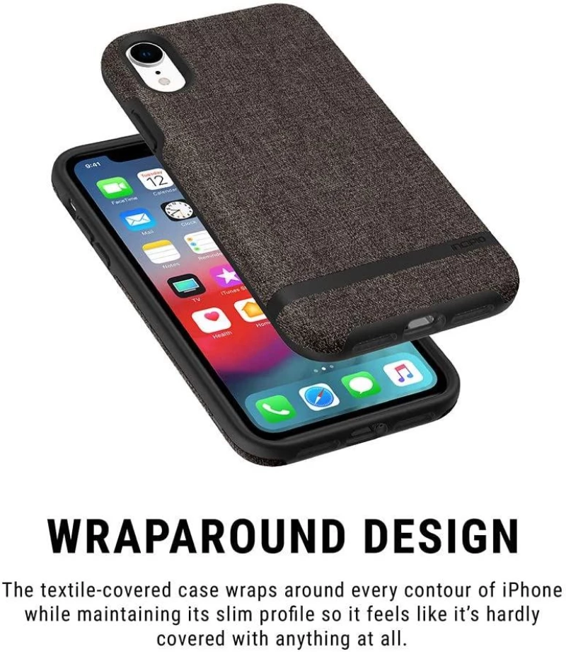 Θήκη Incipio Esquire Carnaby για Apple iPhone XR 6.1 - ΓΚΡΙ - IPH-1755-CGY
