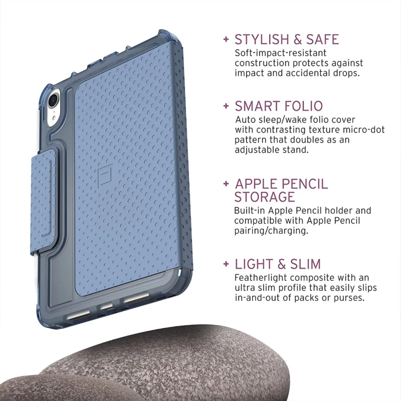 Θήκη UAG folio U Lucent για APPLE iPad mini 6 2021 - cerulean ΜΠΛΕ - 12328N315858