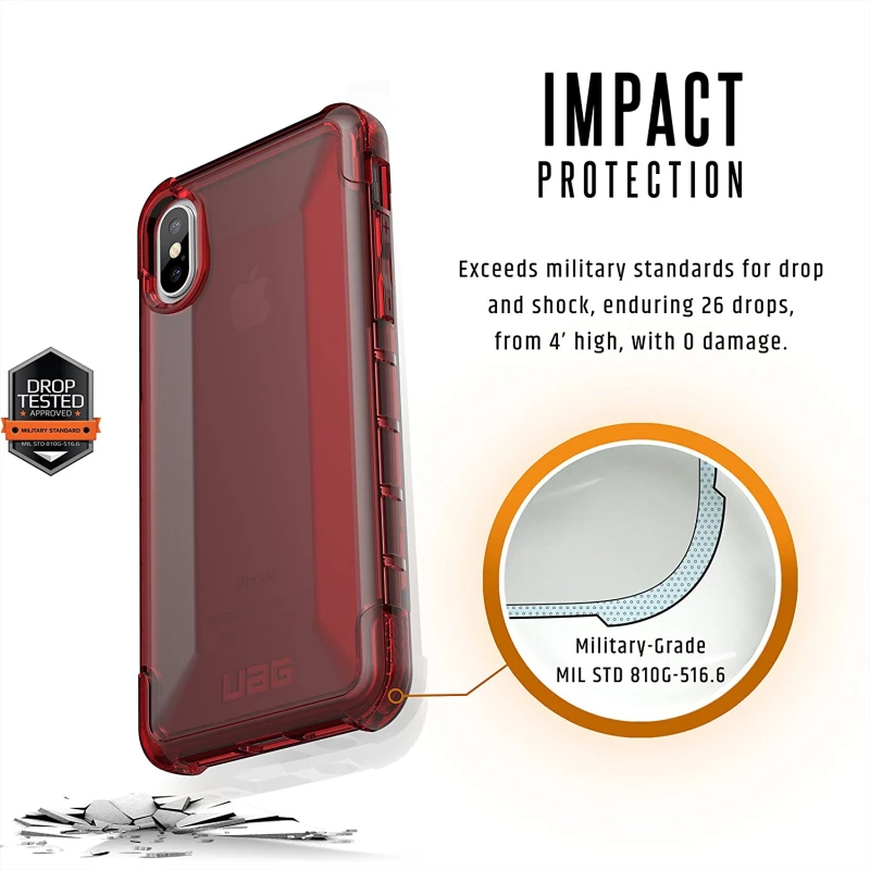 Θήκη UAG PLYO για Apple iPhone XS Max - ΜΠΛΕ Glacier - 111102115353