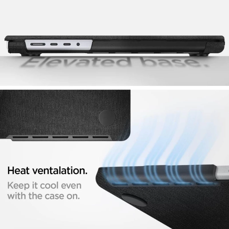 Θήκη SPIGEN SGP URBAN FIT για Apple MACBOOK PRO 16 2021-2022 - ΜΑΥΡΟ - ACS04211