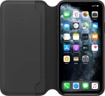 Θήκη Γνήσια Apple Δερμάτινη ΠΟΡΤΟΦΟΛΙ για iPhone 11 PRO 5.8 - Μαύρο - MX062ZMA