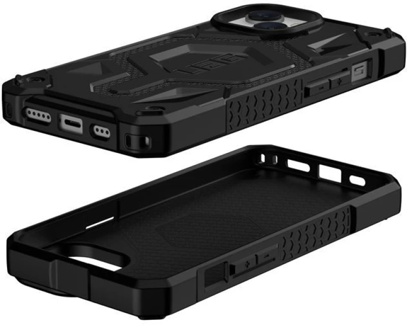Θήκη UAG MONARCH PRO MagSafe για Apple iPhone 14 6.1 2022 - ΜΑΥΡΟ KEVLAR - 114028113940