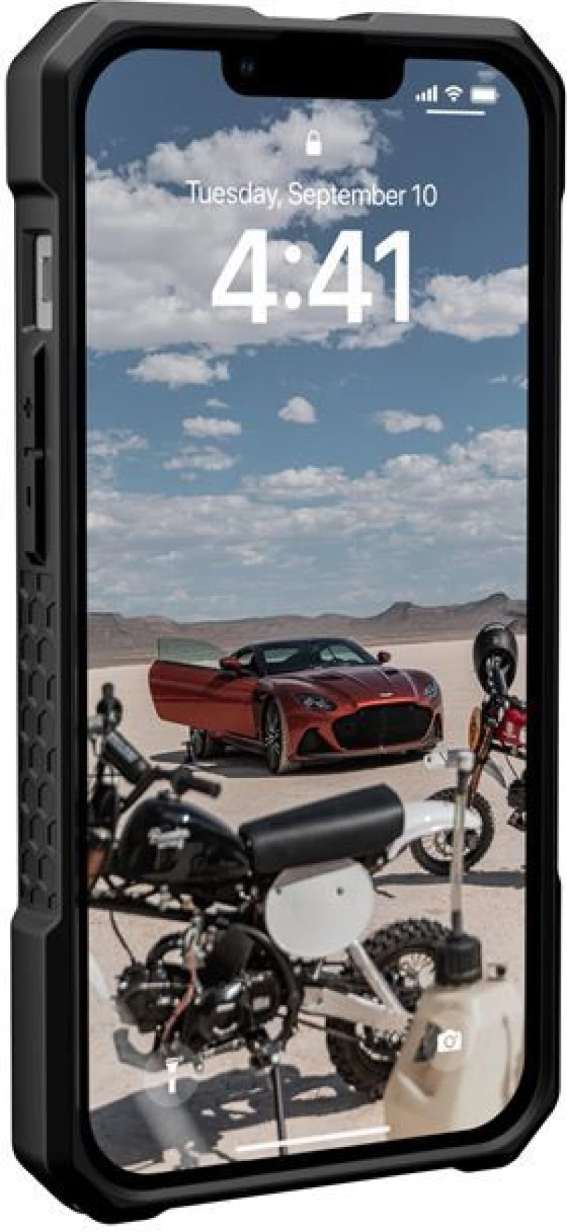 Θήκη UAG MONARCH PRO MagSafe για Apple iPhone 14 6.1 2022 - ΜΑΥΡΟ KEVLAR - 114028113940