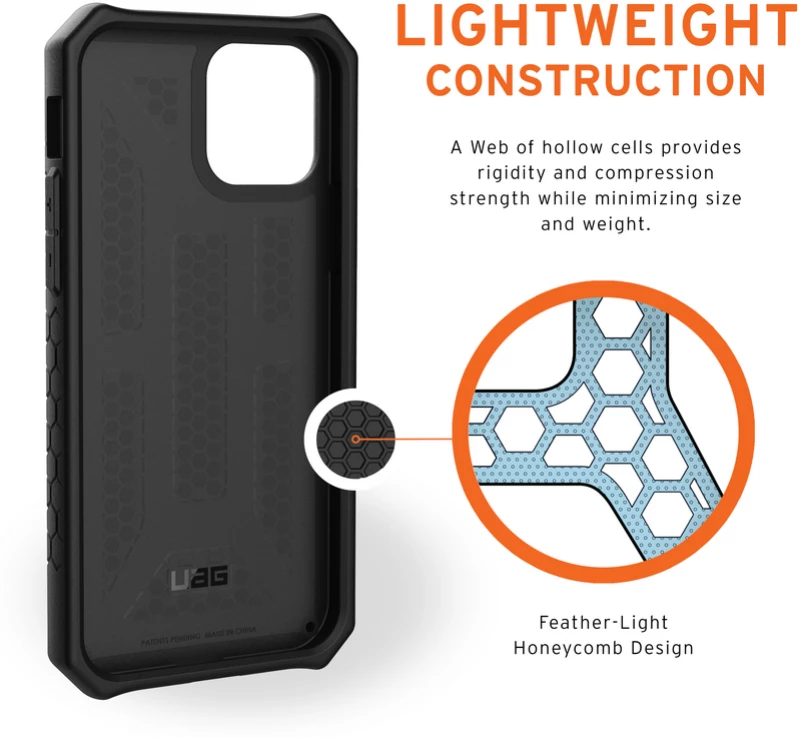 Θήκη UAG MONARCH για Apple iPhone 14 Plus 6.7 2022 - FEATHER ΜΑΥΡΟ - 114033114040