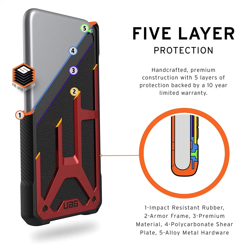 Θήκη UAG MONARCH για Apple iPhone 14 Plus 6.7 2022 - FEATHER ΜΑΥΡΟ - 114033114040