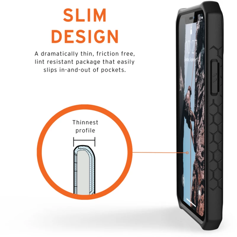 Θήκη UAG MONARCH για Apple iPhone 14 Plus 6.7 2022 - FEATHER ΜΑΥΡΟ - 114033114040