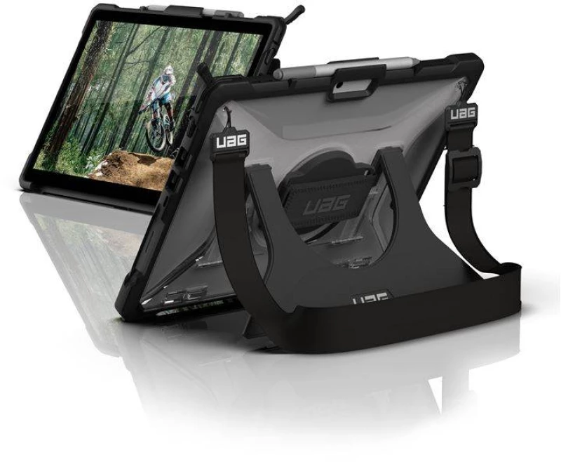 Θήκη UAG PLASMA SHELL w/ strap για MICROSOFT Surface Pro 9 - ΜΑΥΡΟ ΔΙΑΦΑΝΟ - 324012114343