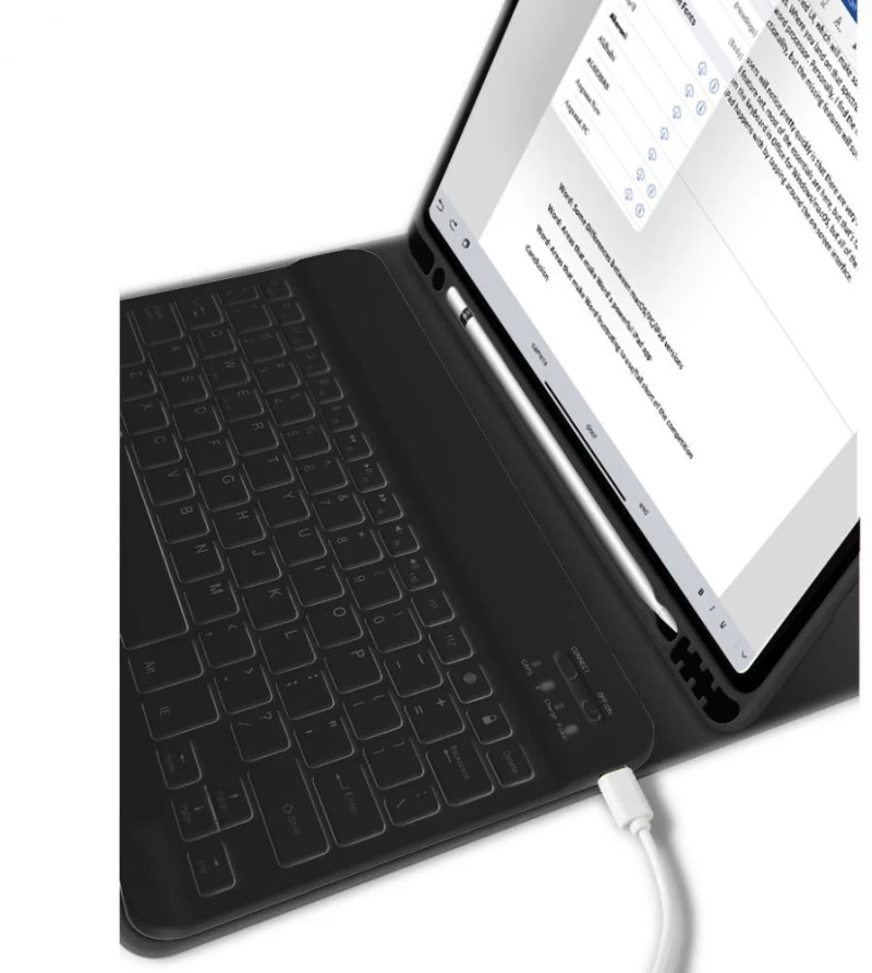 Θήκη TECH PROTECT SMARTCASE FOLIO SC PEN με Πληκτρολόγιο BT για APPLE IPAD 10.9 2022 - BLACK