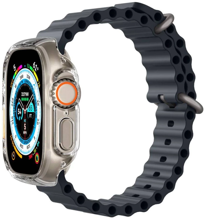 Θήκη Spigen SGP Thin Fit για Apple Watch Ultra 49mm - ΔΙΑΦΑΝΟ - ACS05917