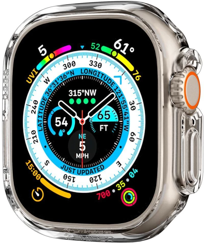 Θήκη Spigen SGP Thin Fit για Apple Watch Ultra 49mm - ΔΙΑΦΑΝΟ - ACS05917