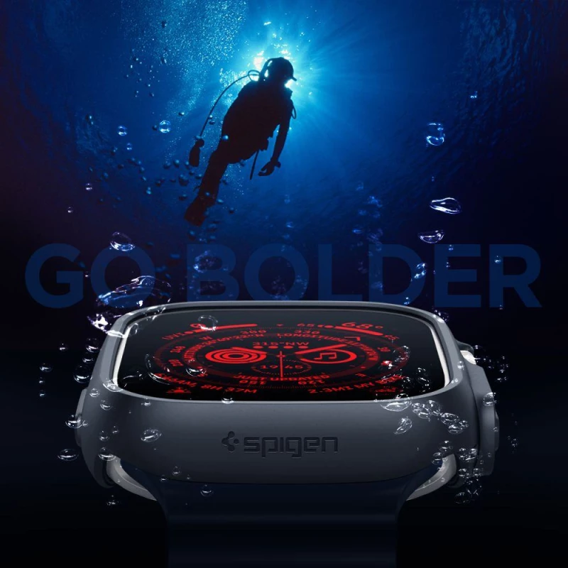 Θήκη Spigen SGP Thin Fit για Apple Watch Ultra 49mm - ΔΙΑΦΑΝΟ - ACS05917