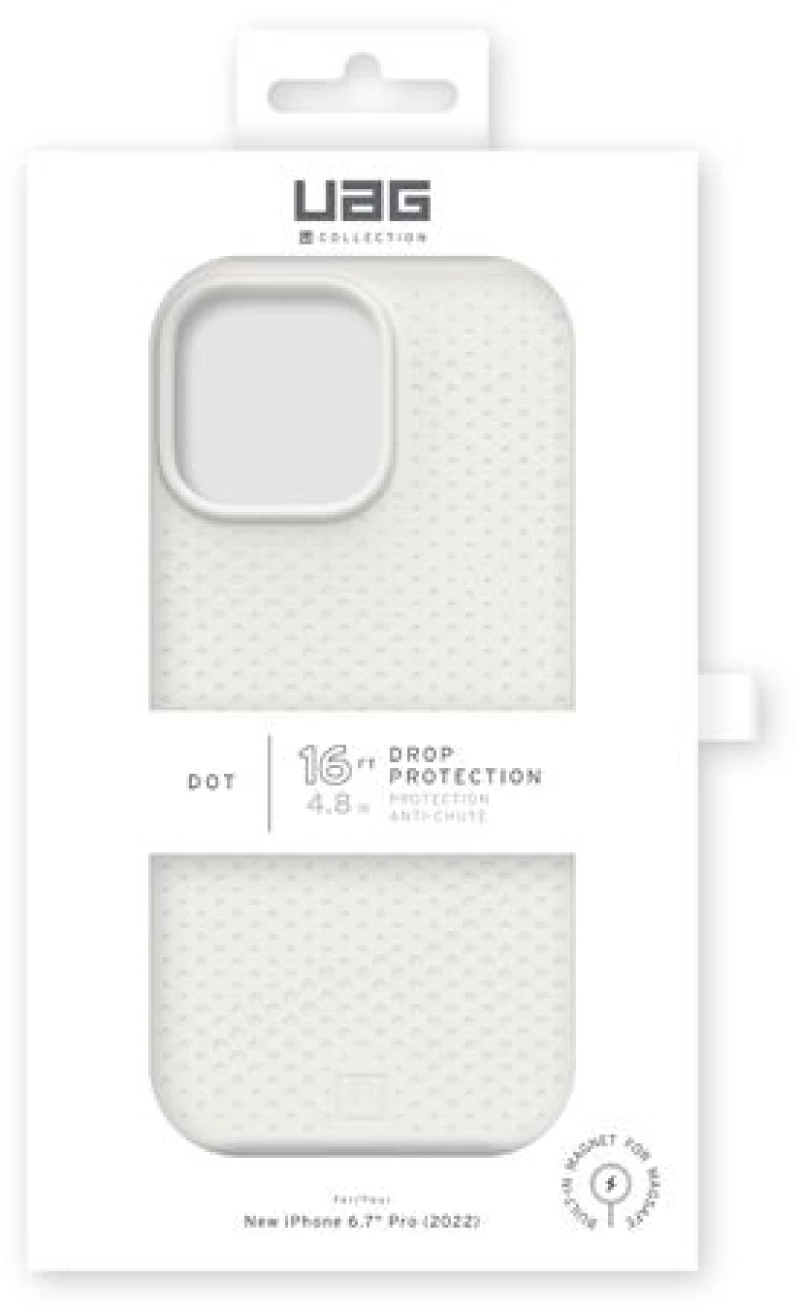 ΘΗΚΗ UAG U Dot για Apple iPhone 13 Pro MAX 2021 - Marshmallow ΛΕΥΚΟ - 11316V313535
