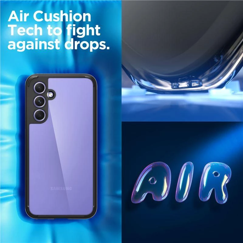 θήκη Spigen Ultra Hybrid για Samsung Galaxy A54 5G - ACS05887 - ΜΑΥΡΟ