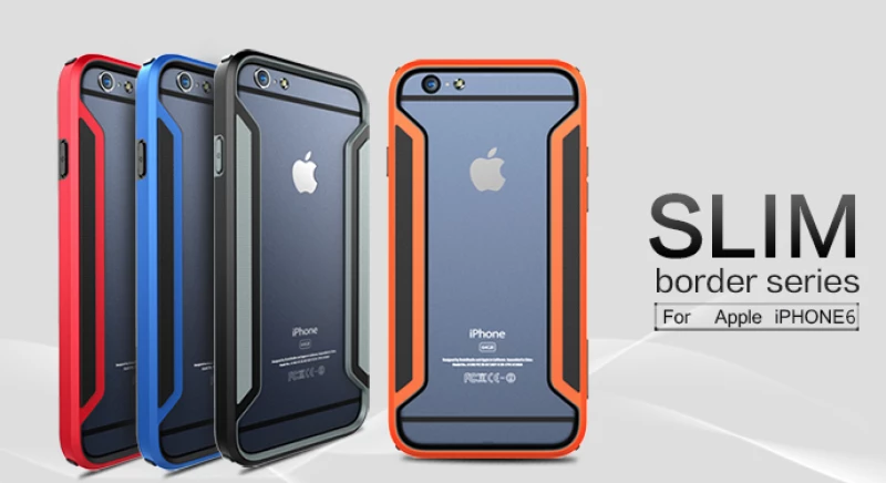 Θήκη Nillkin Bumper Border Slim Series για Apple iPhone 6 - KOKKINO
