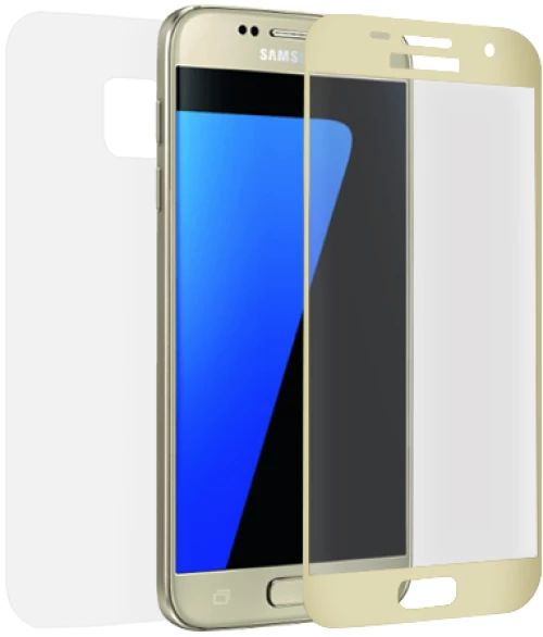 Γυαλί προστασίας Fullcover STAR-CASE Tempered Glass για Samsung G930F Galaxy S7 - ΧΡΥΣΟ