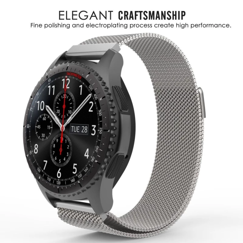 Tech Protect MILANESEBAND λουράκι για NEW Samsung galaxy smartwatch 2018 46MM - ΑΣΗΜΙ