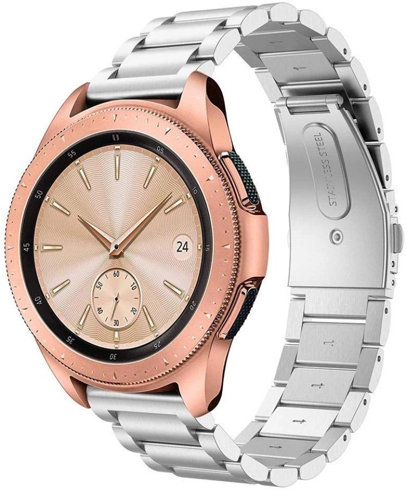 Tech Protect STAINLESS Μπρασελέ λουράκι για NEW Samsung galaxy smartwatch 2018 42MM - ΑΣΗΜΙ