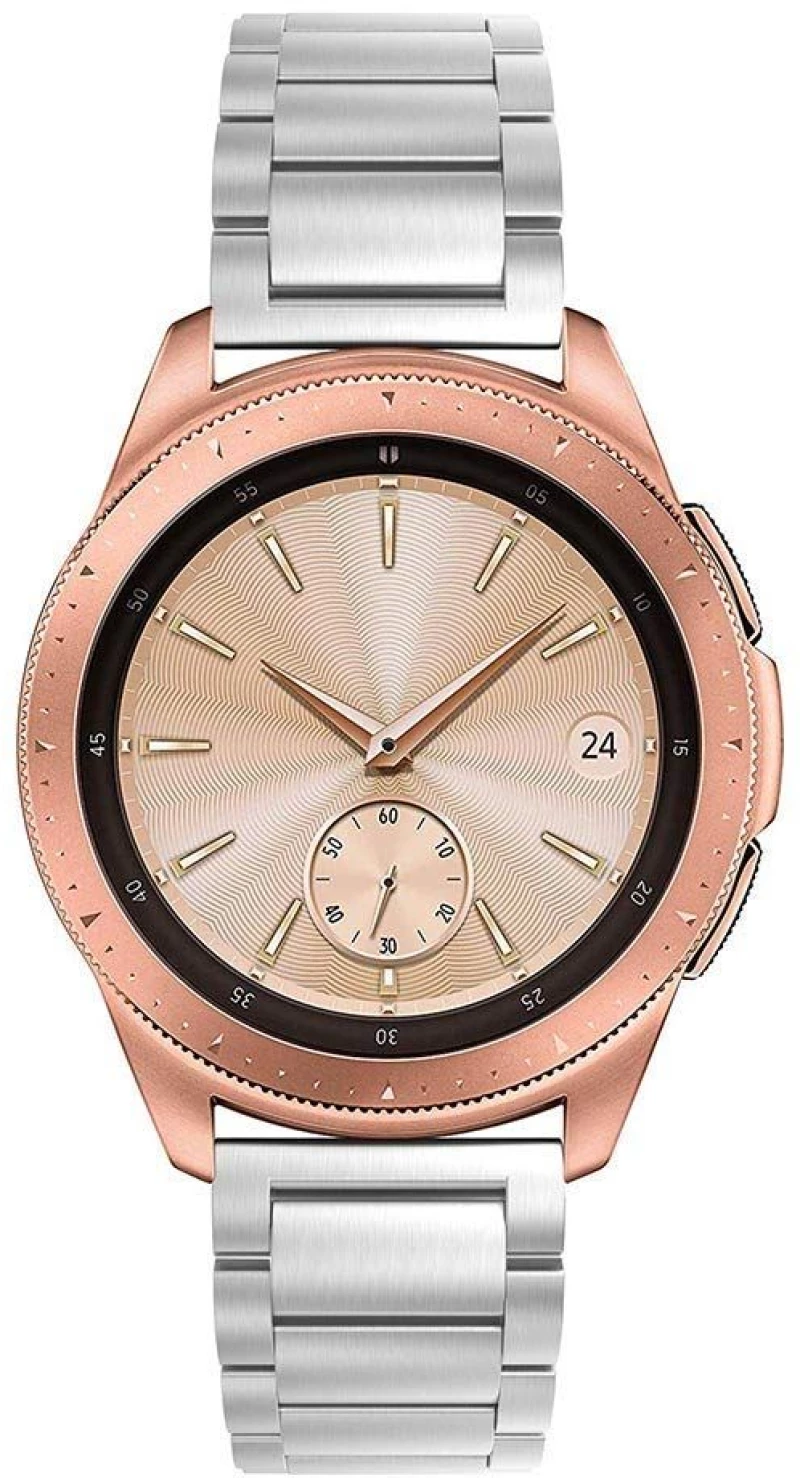 Tech Protect STAINLESS Μπρασελέ λουράκι για NEW Samsung galaxy smartwatch 2018 42MM - ΑΣΗΜΙ