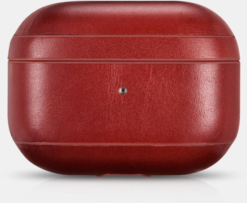 Θήκη iCarer Δερμάτινη για Apple AirPods Pro - KOKKINO - IAP045-RD
