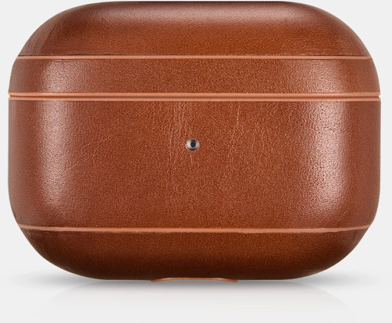 Θήκη iCarer Δερμάτινη για Apple AirPods Pro - KOKKINO - IAP045-RD