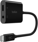 Belkin NPA004btBK 3.5mm Audio + USB-C™ Charge Adapter