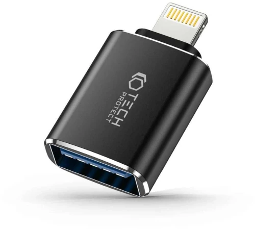 TECH PROTECT ULTRABOOST ΠΡΟΣΑΡΜΟΓΕΑΣ LIGHTNING ΣΕ USB OTG - ΜΑΥΡΟ