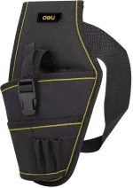 DELI εργαλειοθήκη μέσης DL430004 για δράπανο  26x15cm  μαύρη