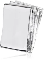 Naxius Emergency Resque Blanket - Ισοθερμική Κουβέρτα 160x210cm Silver Naxius