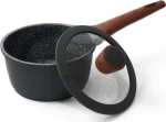 Estia 01-2411 16cm Κατσαρολάκι Γάλακτος από Χυτό Αλουμίνιο με Επίστρωση από Πέτρα 1.4lt