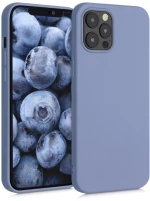KW TPU Silicone Case iPhone 12 Pro Max - Blue Grey (52714.12)