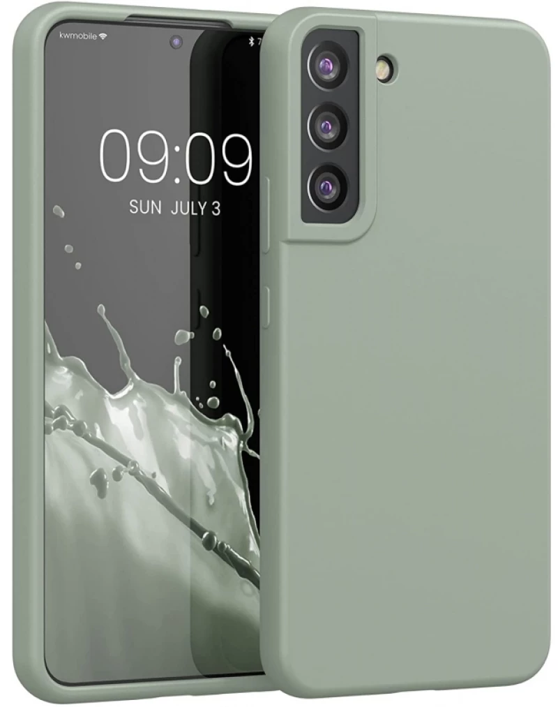 KW TPU Soft Flexible Rubber Samsung Galaxy S22 Plus - Gray Green (56761.172)