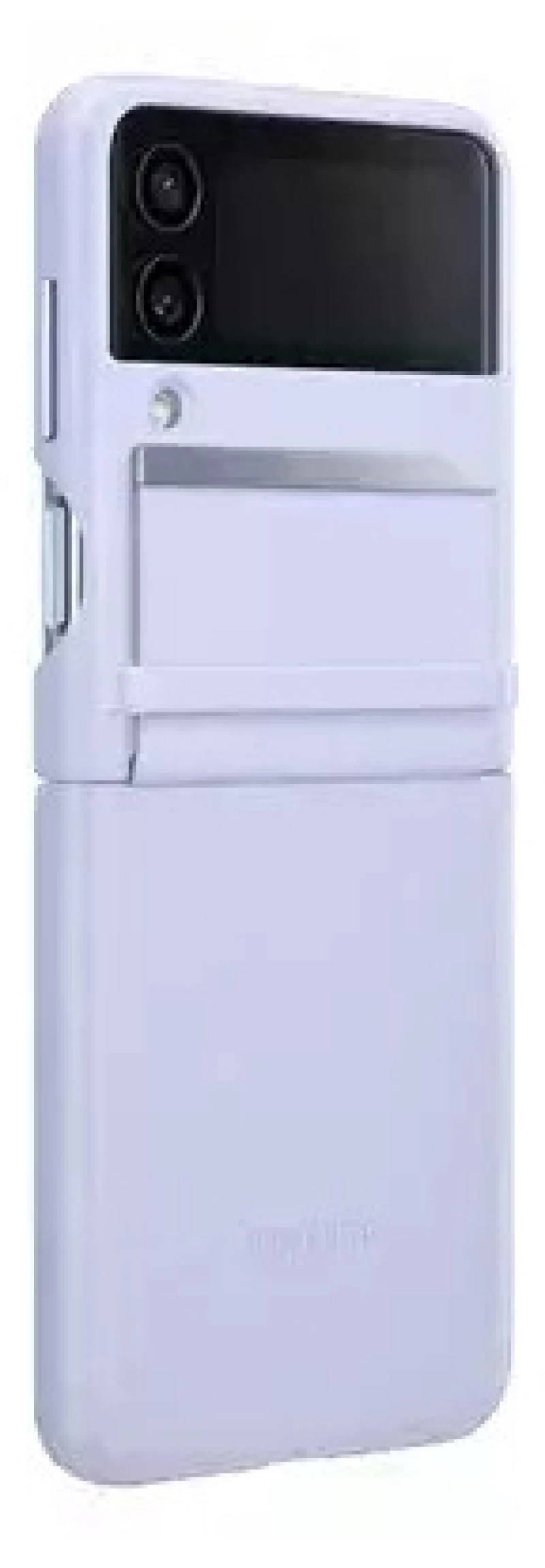Samsung Leather Flap Cover Galaxy Z Flip4 Serenity Purple